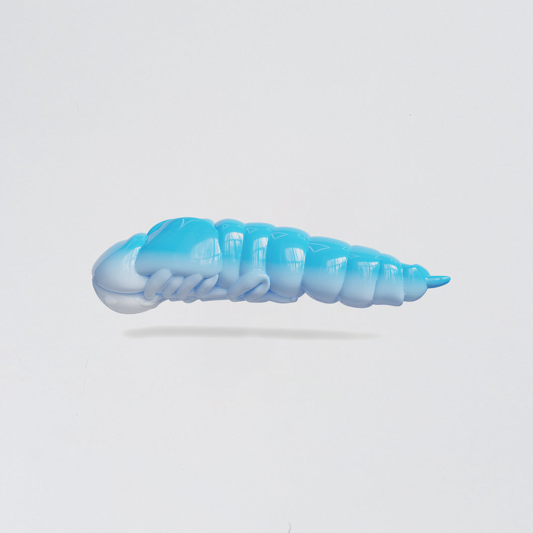 Lively Larva - Hvid/Babyblå