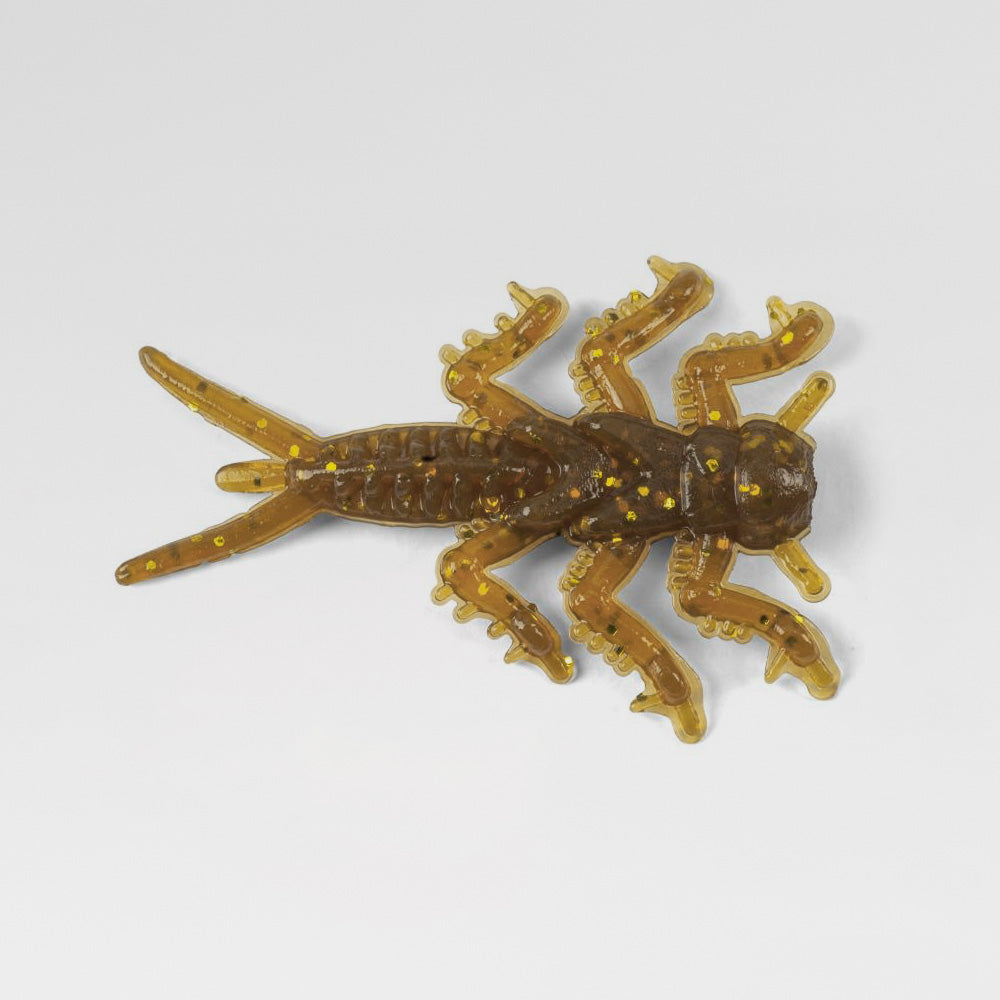 Iron Claw Drop Stuff Larva – MG (Lys brun)